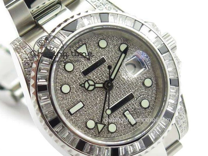 On SS 116759 Bp-Maker A3186 Dial Diamond GMT-Master II Black Crystal Ruby Bracelet SS 0403